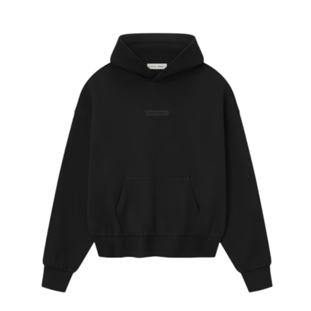 HOODIE ESSENTIAL JET BLACK