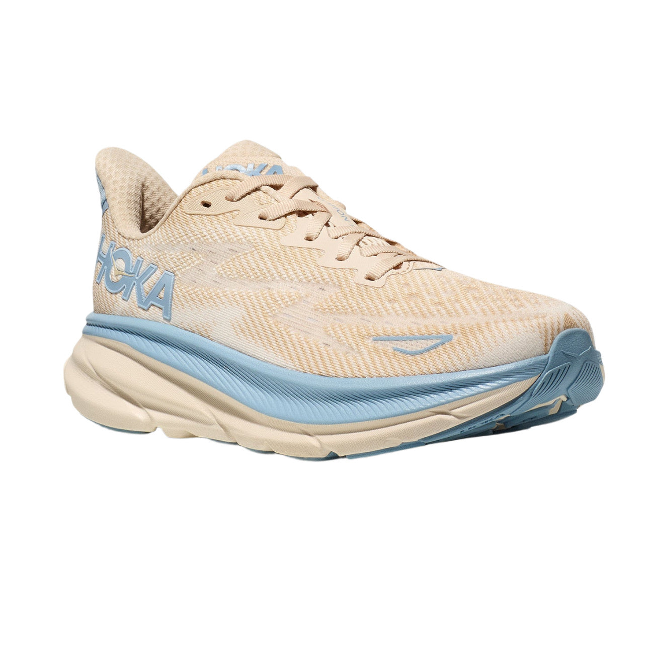 HOKA ONE ONE CLIFTON 9 OAK ALABASTER