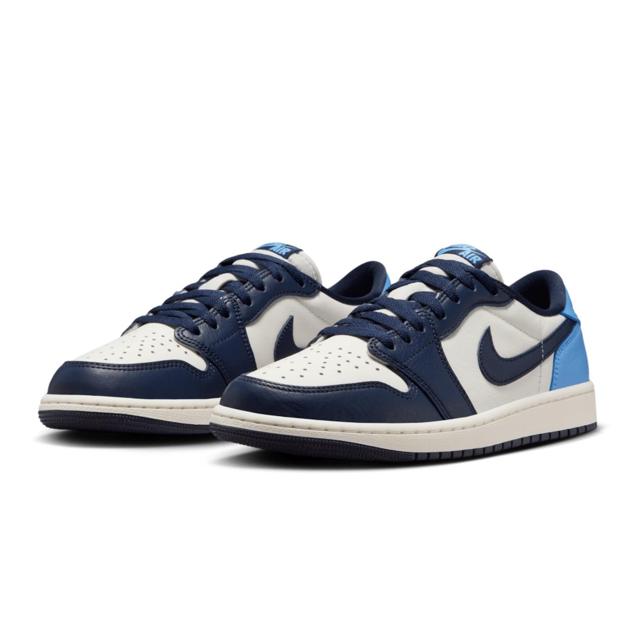 JORDAN 1 LOW "OBSIDIAN UNC"