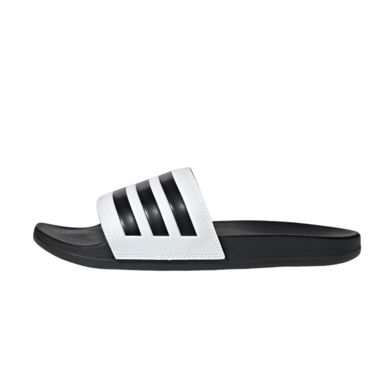 ADIDAS ADILETTE COMFORT WHITE CORE BLACK