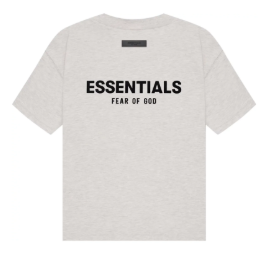 FEAR OF GOD ESSENTIALS TEE LIGHT OATME
