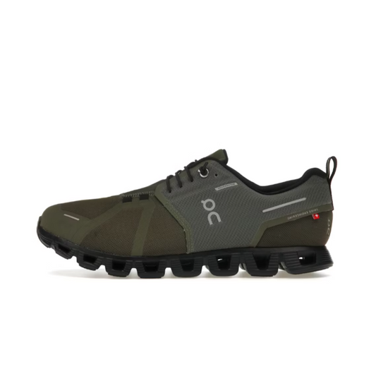 ON RUNNING CLOUD 5 WATERPROOF OLIVE BLACK