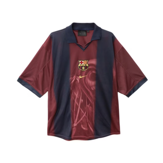 TRAVIS SCOTT X NIKE X FC BARCELONA 2000/1 HOME SKELETON JERSEY