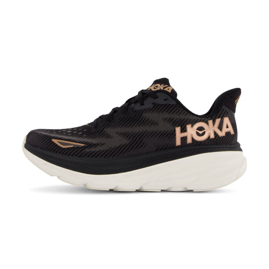 HOKA ONE ONE CLIFTON 9 BLACK ROSE GOLD