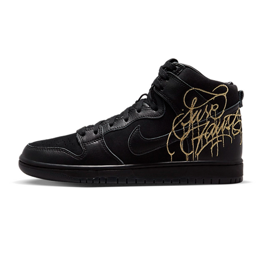 NIKE SB DUNK HIGH FAUS BLACK GOLD