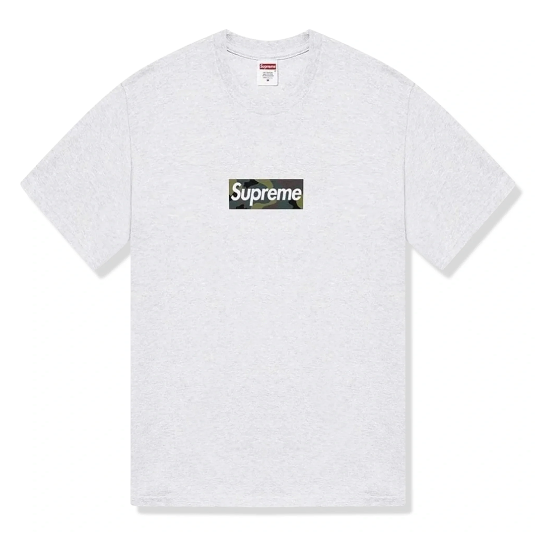 SUPREME BOX LOGO TEE WHITE CAMO