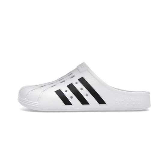 ZUECO ADIDAS ADILETTE BLANCO NEGRO