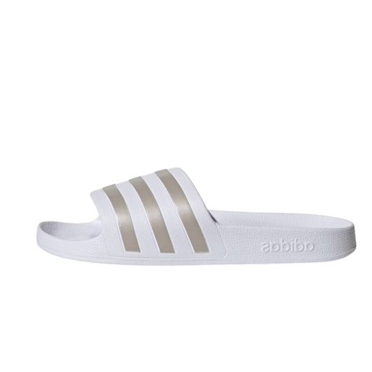 ADIDAS ADILETTE AQUA SLIDES WHITE
