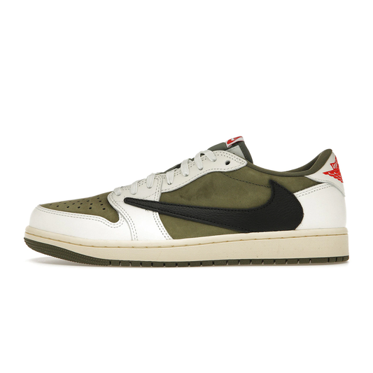 JORDAN 1 LOW TRAVIS SCOTT MEDIUM OLIVE